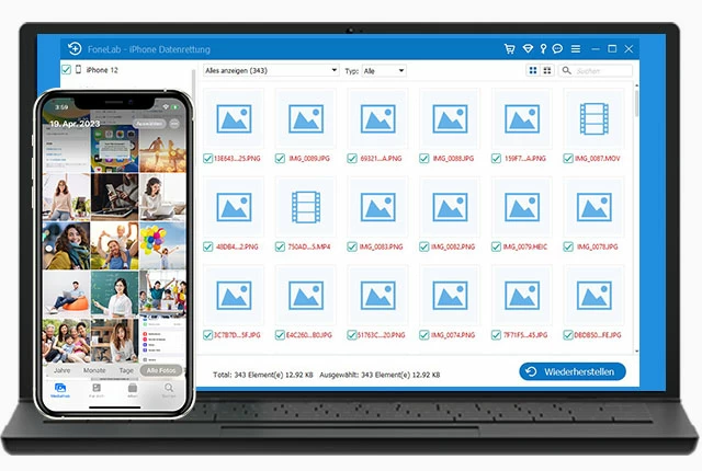 Vorschau in Echtzeit